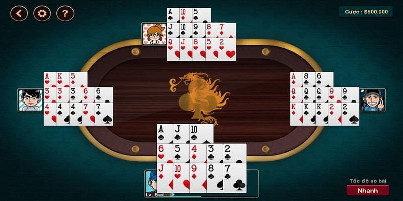 Hướng dẫn luật tham gia Mậu Binh